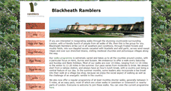 Desktop Screenshot of blackheathramblers.org.uk